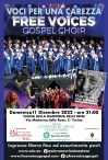 VOCI PER UNA CAREZZA DOMENICA 11 DICEMBRE MADONNA DELLE ROSE CONCERTO GOSPEL A FAVORE DI SPECCHIO DEI TEMPI