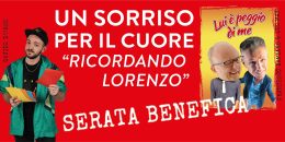 PER RICORDARE LORENZO 4 MAGGIO ORE 20,30 TEATRO AGNELLI TORINO