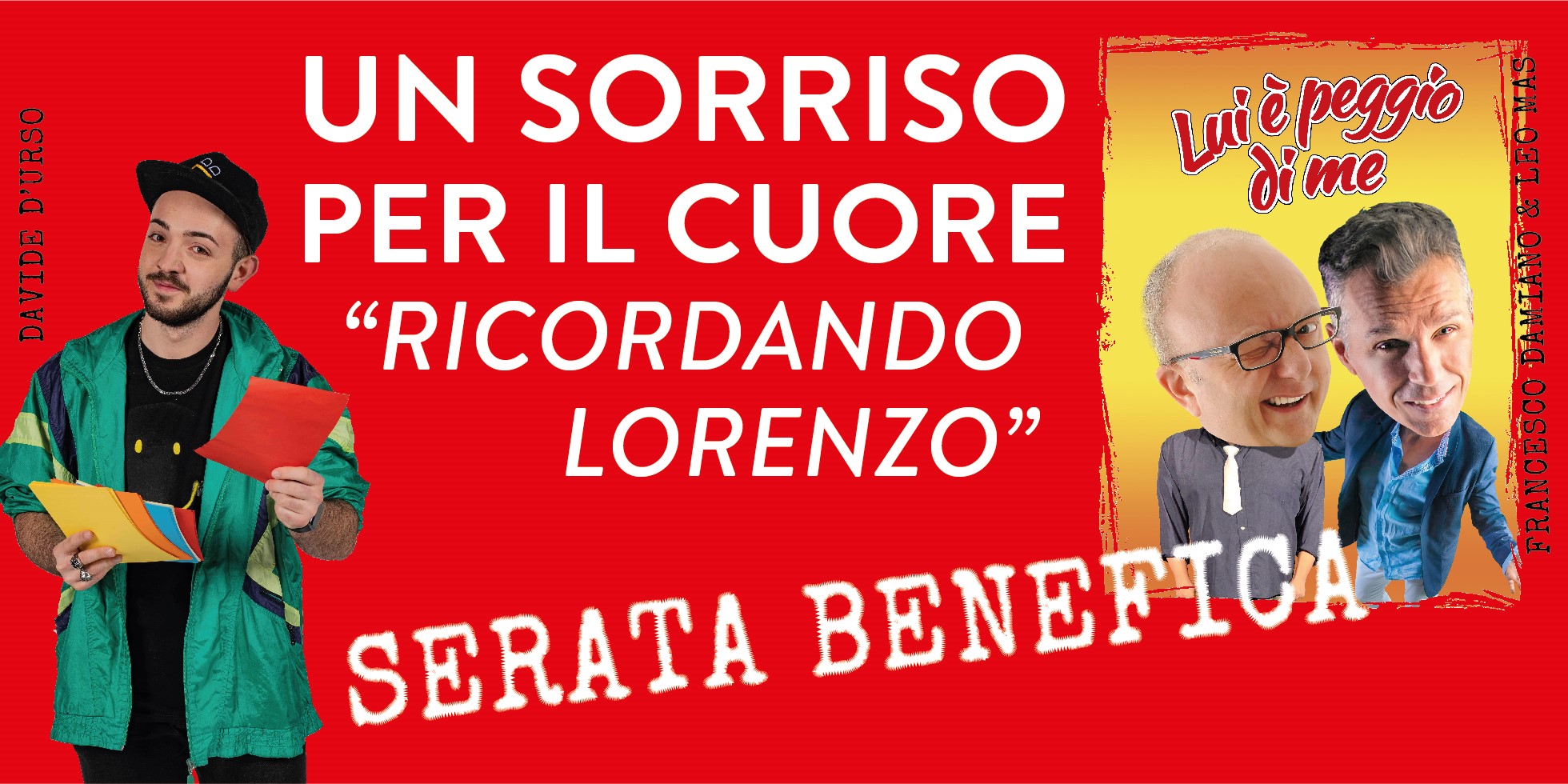 PER RICORDARE LORENZO 4 MAGGIO ORE 20,30 TEATRO AGNELLI TORINO