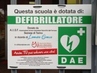 TORINO. LA SCUOLA MATERNA MADONNA DELLE ROSE E’ CARDIOPROTETTA!